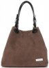 Kožené kabelka shopper bag Vittoria Gotti zemitá V90047CH
